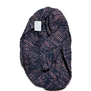 TARGET NAVY & Pink Infinity Scarf